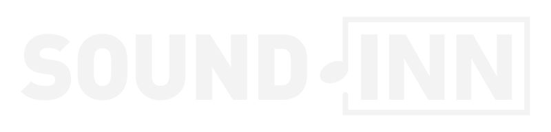 Sound-Inn logo valkoinen